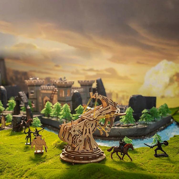Siege Heavy Ballista 3D Wooden Puzzle War Game - PuzelCraft